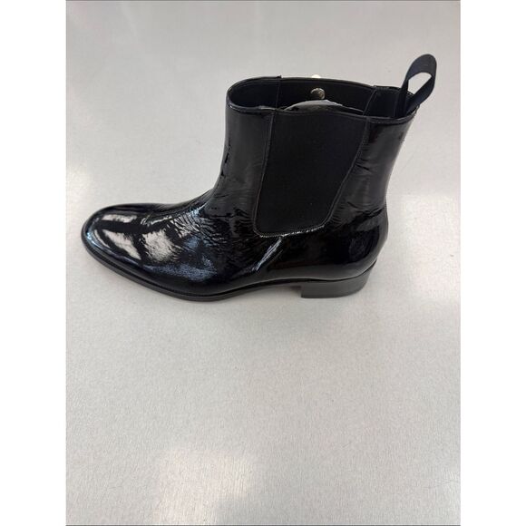 Tom Ford Black Patent Chelsea Boot main image 4